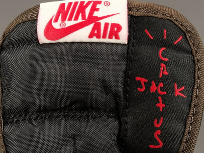 JORDAN 1 Low Og Sp - Travis Scott - Black Unisex Streetwear Limited Edition - Introducing the highly coveted Jordan 1 Low Travis Scott OG SP, a masterpiece born from