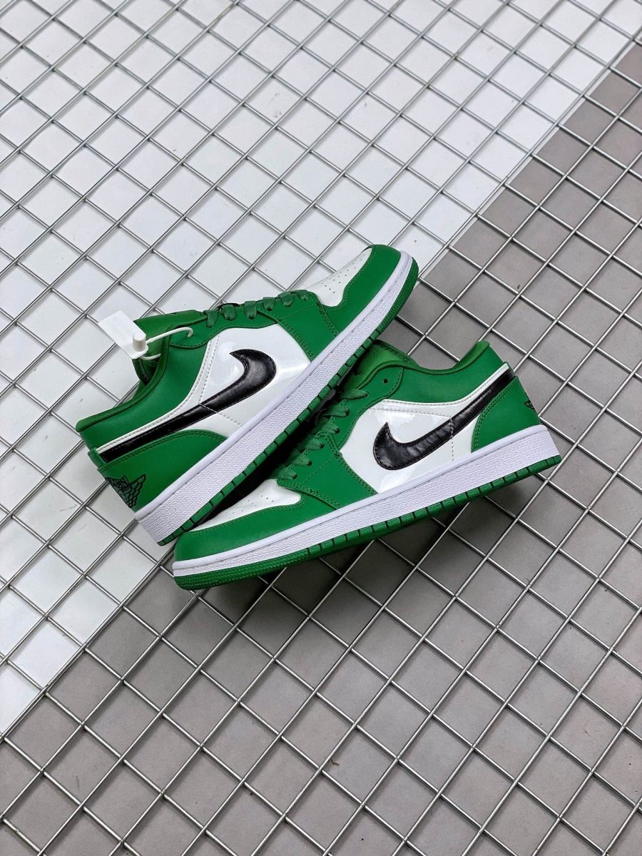 JORDAN 1 Low - Pine Sneakers - Green Unisex Streetwear Limited Edition