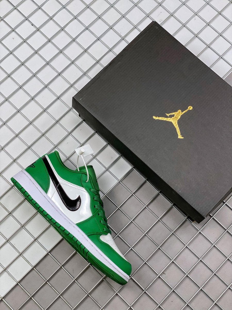 JORDAN 1 Low - Pine Sneakers - Green Unisex Streetwear Limited Edition