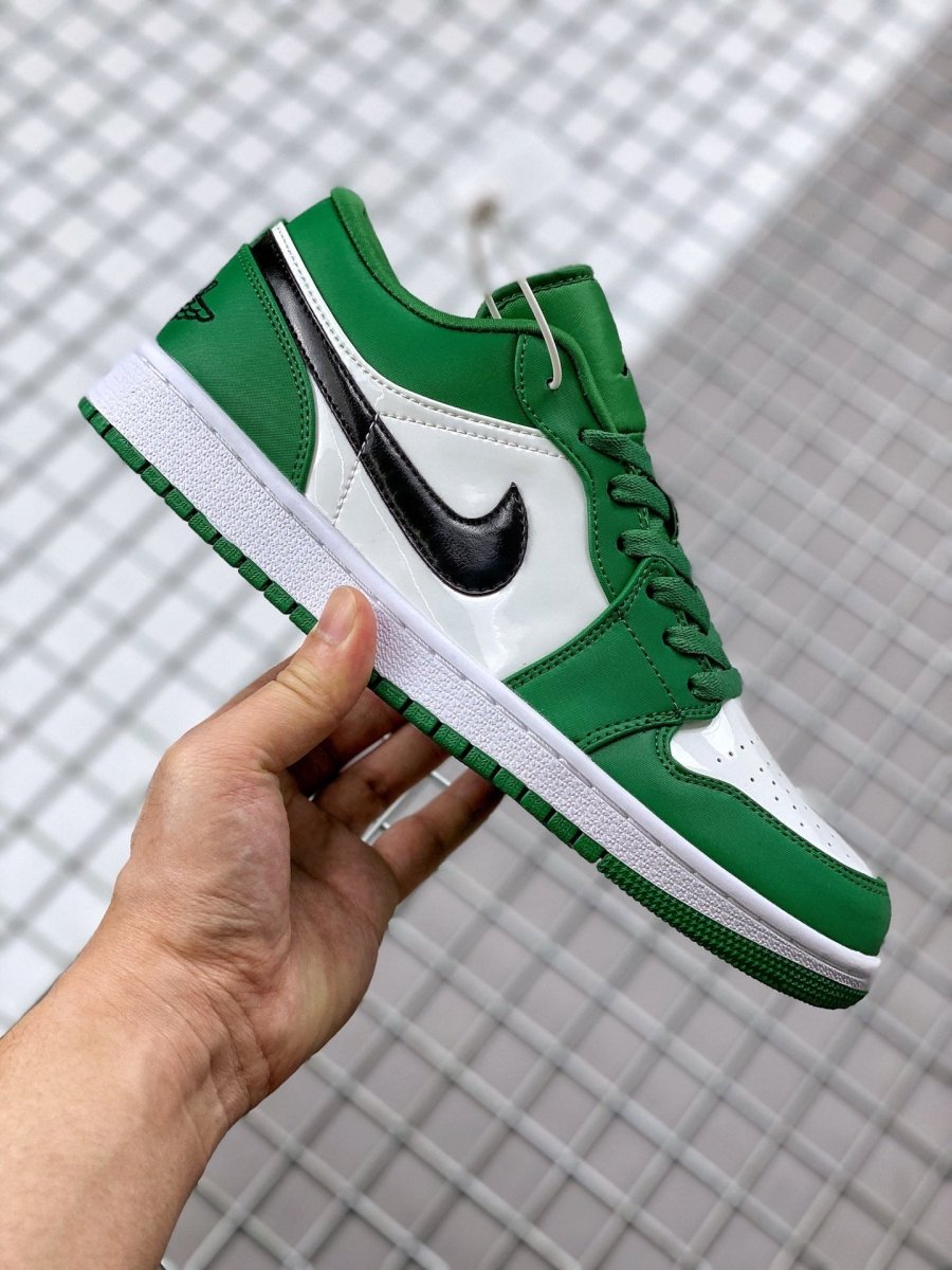 JORDAN 1 Low - Pine Sneakers - Green Unisex Streetwear Limited Edition