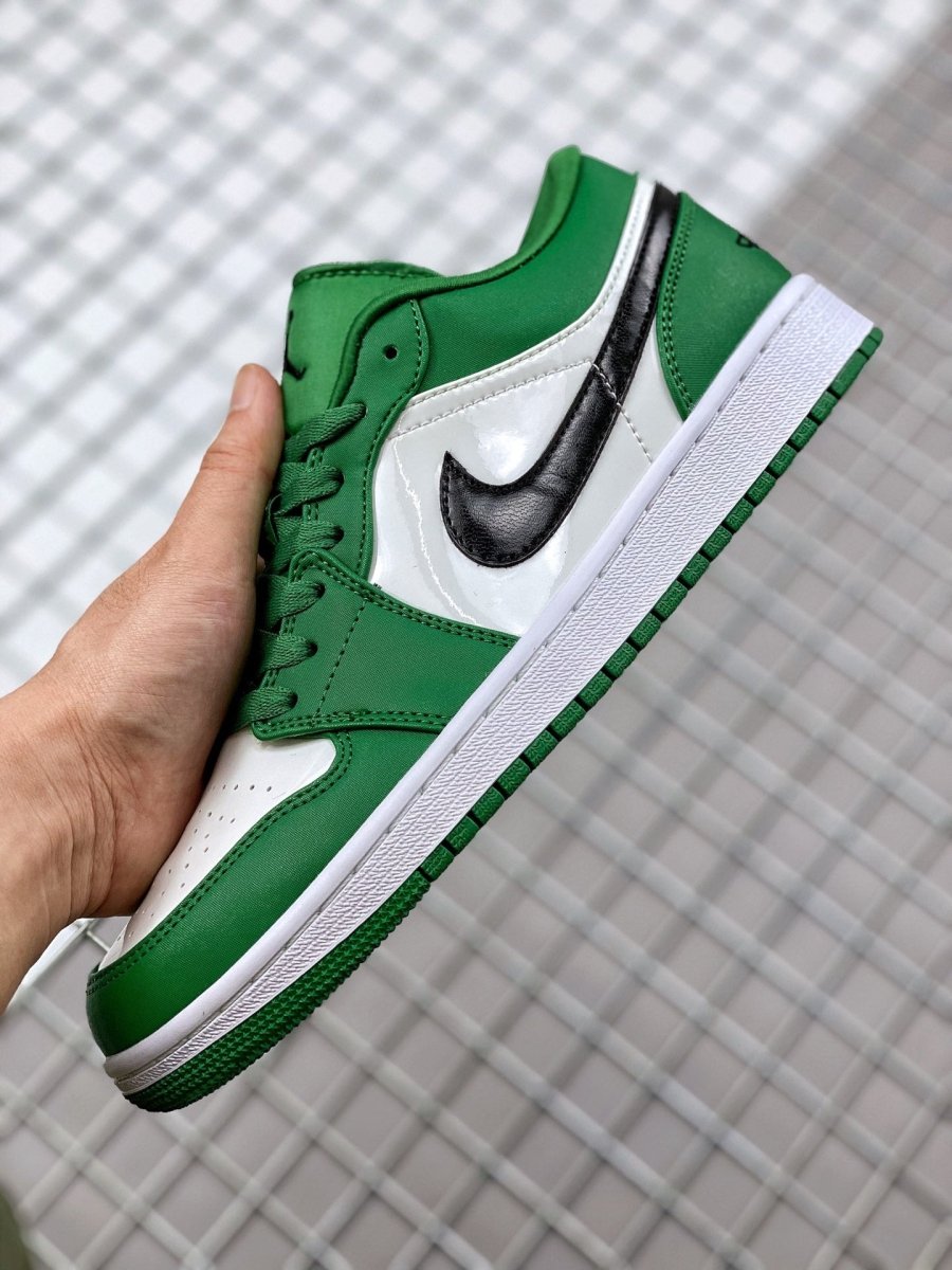 JORDAN 1 Low - Pine Sneakers - Green Unisex Streetwear Limited Edition
