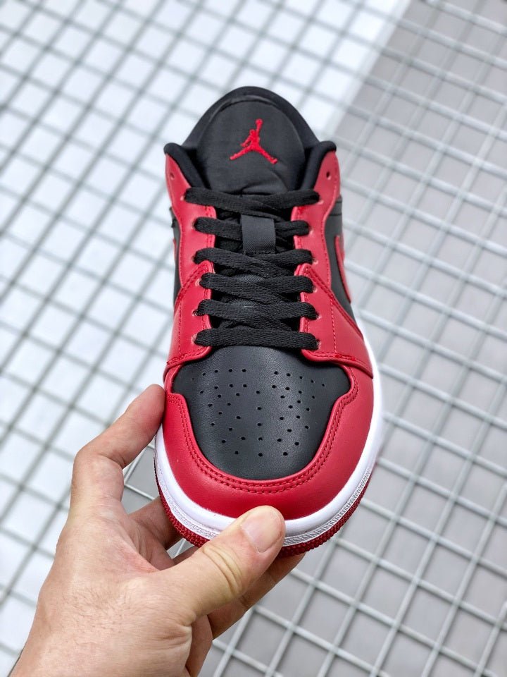 JORDAN 1 Low - Reverse Bred Sneakers Unisex Streetwear Limited Edition