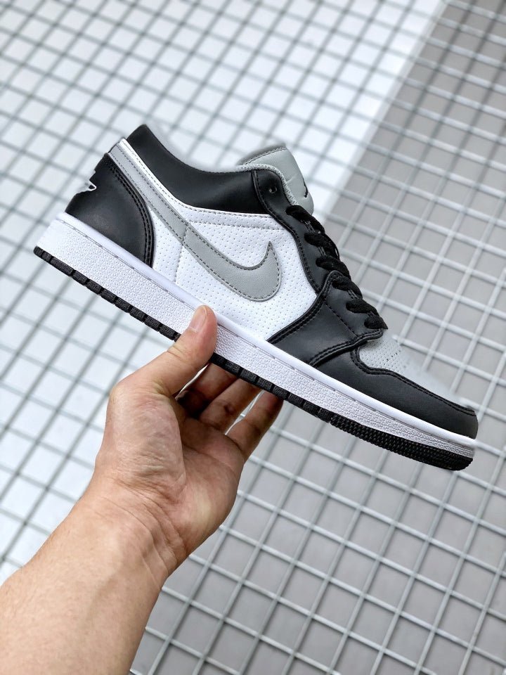 JORDAN 1 Low - Shadow Sneakers - Black Unisex Streetwear Limited Edition