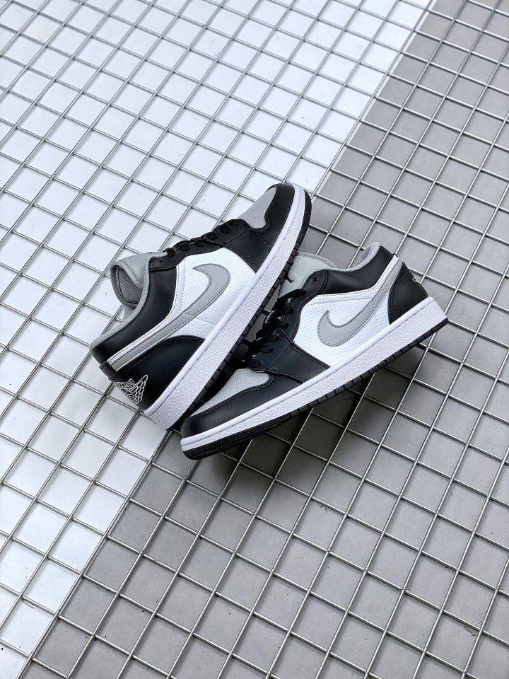 JORDAN 1 Low - Shadow Sneakers - Black Unisex Streetwear Limited Edition