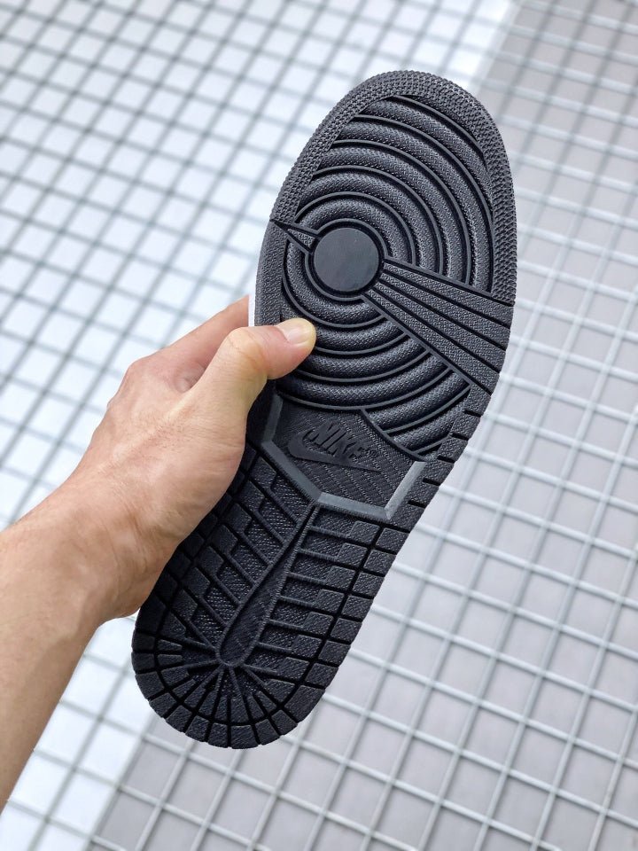 JORDAN 1 Low - Shadow Sneakers - Black Unisex Streetwear Limited Edition