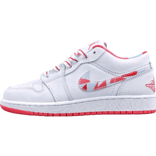 JORDAN 1 Low - Topaz Mist Sneakers - Black Unisex Streetwear Limited Edition