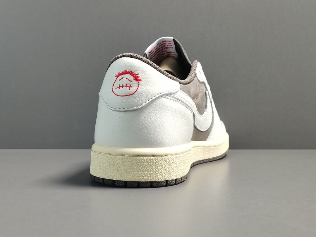 JORDAN 1 Low - Travis Scott Reverse Mocha - Black Unisex Streetwear Limited Edition - Introducing the Jordan 1 Low Travis Scott Reverse Mocha: A Fresh Twist on a Legendary