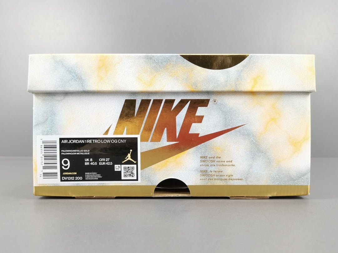 JORDAN 1 Low - Year Of The Rabbit Sneakers - White Unisex Streetwear Limited Edition - Introducing the Jordan 1 Low Year of the Rabbit, a captivating sneaker that pays homage