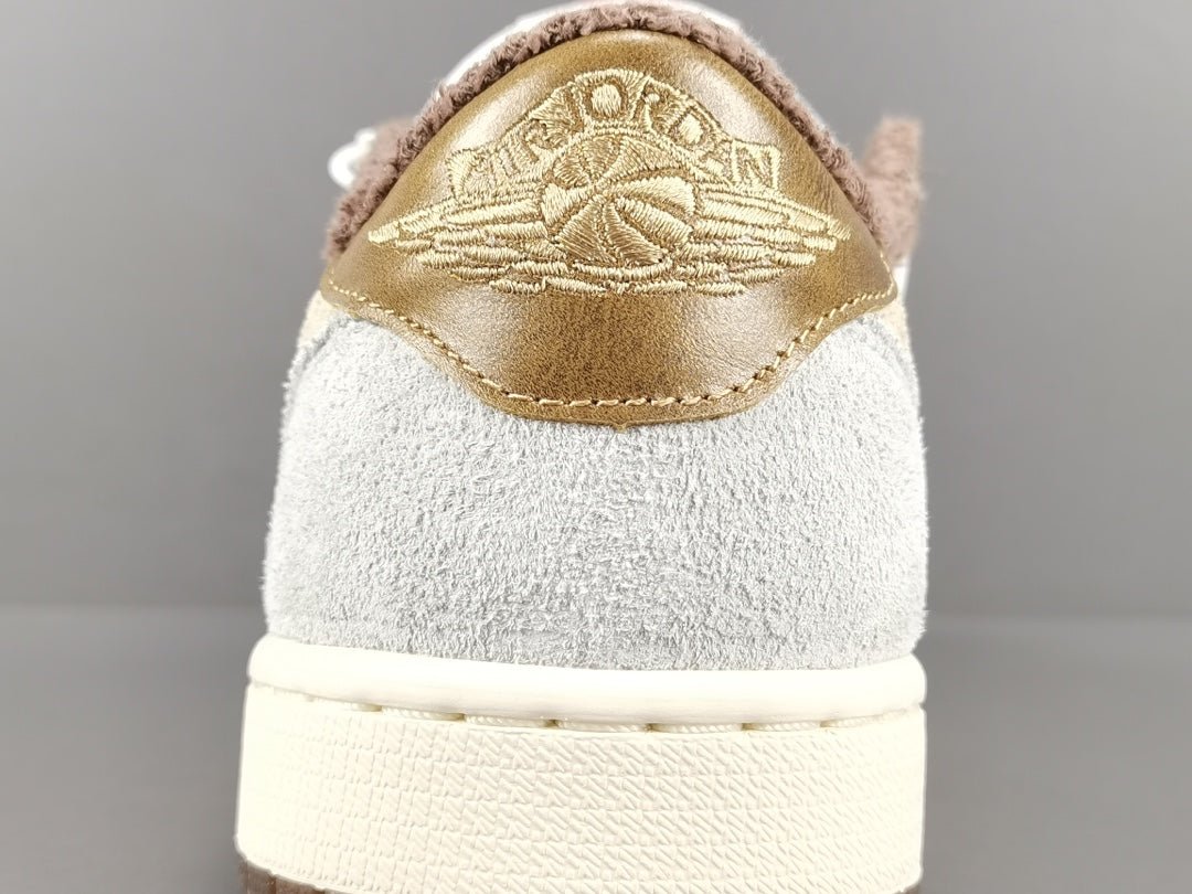 JORDAN 1 Low - Year Of The Rabbit Sneakers - White Unisex Streetwear Limited Edition - Introducing the Jordan 1 Low Year of the Rabbit, a captivating sneaker that pays homage