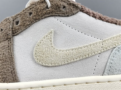 JORDAN 1 Low - Year Of The Rabbit Sneakers - White Unisex Streetwear Limited Edition - Introducing the Jordan 1 Low Year of the Rabbit, a captivating sneaker that pays homage