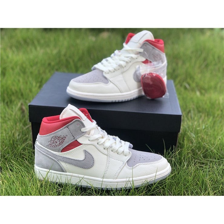 JORDAN 1 Mid Sneakersnstuff 20th Anniversary - Black Unisex Streetwear Limited Edition