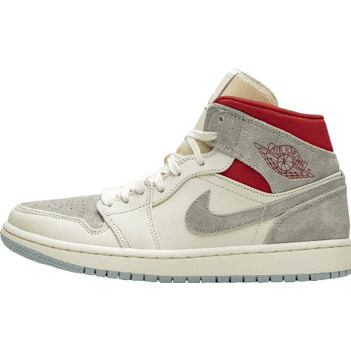 JORDAN 1 Mid Sneakersnstuff 20th Anniversary - Black Unisex Streetwear Limited Edition