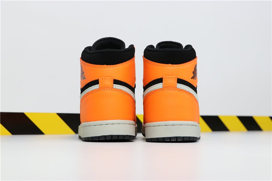 JORDAN 1 Mid - Cone Sneakers - Black Unisex Streetwear Limited Edition
