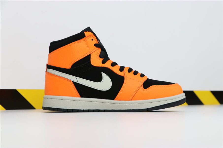 JORDAN 1 Mid - Cone Sneakers - Black Unisex Streetwear Limited Edition