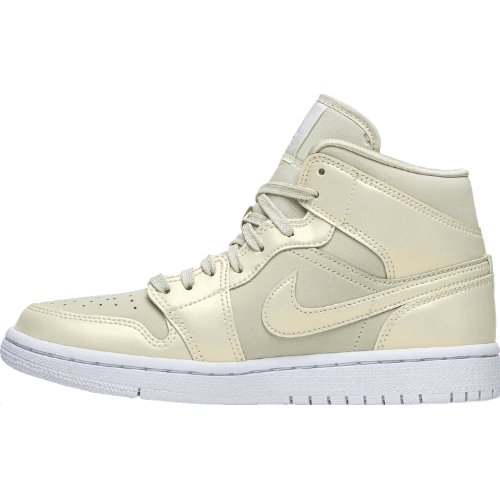 JORDAN 1 Mid - Goose Feather Sneakers - Yellow Unisex Streetwear Limited Edition