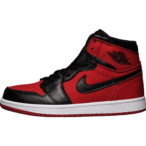 JORDAN 1 Mid - Gym Red Sneakers - Black Unisex Streetwear Limited Edition