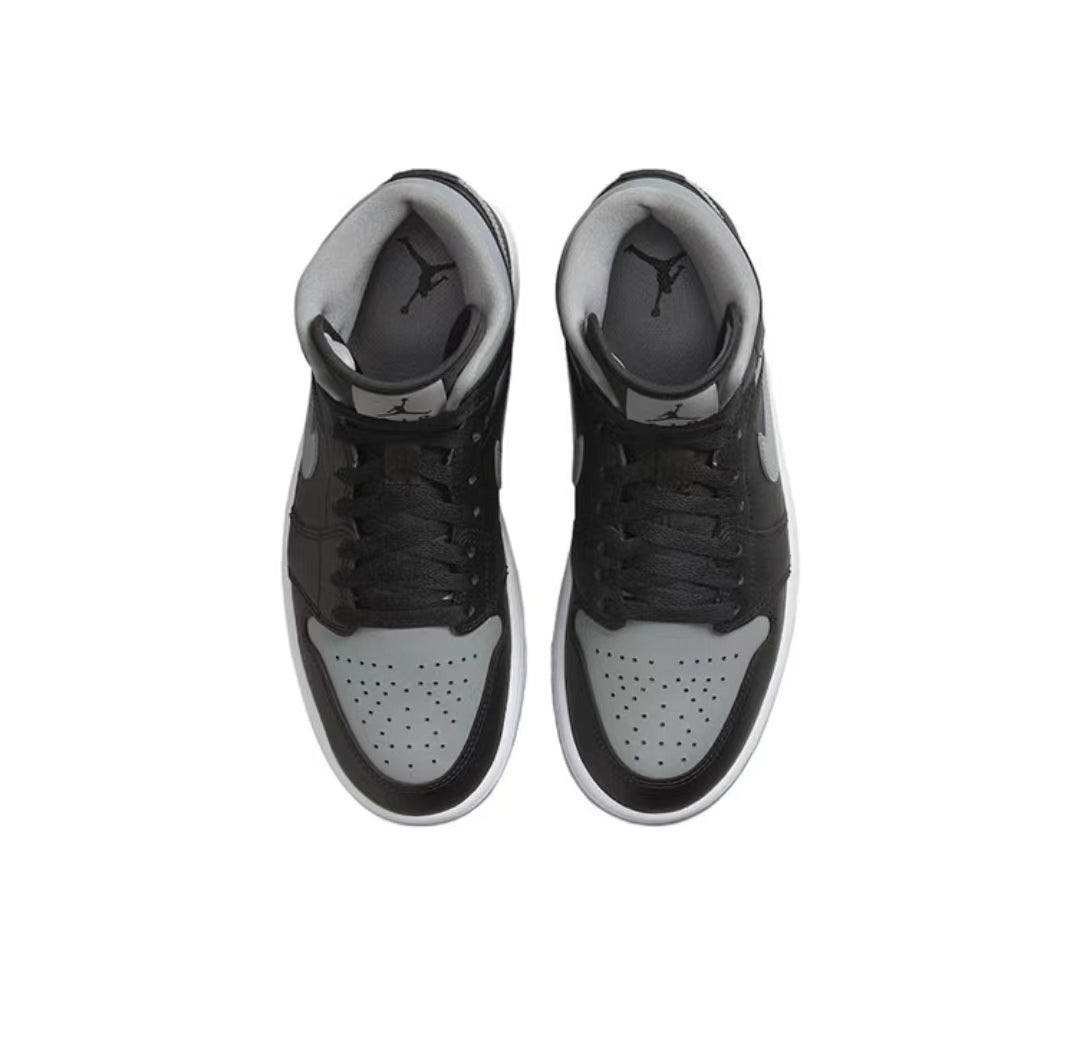 JORDAN 1 Mid - Shadow Unisex Streetwear Limited Edition