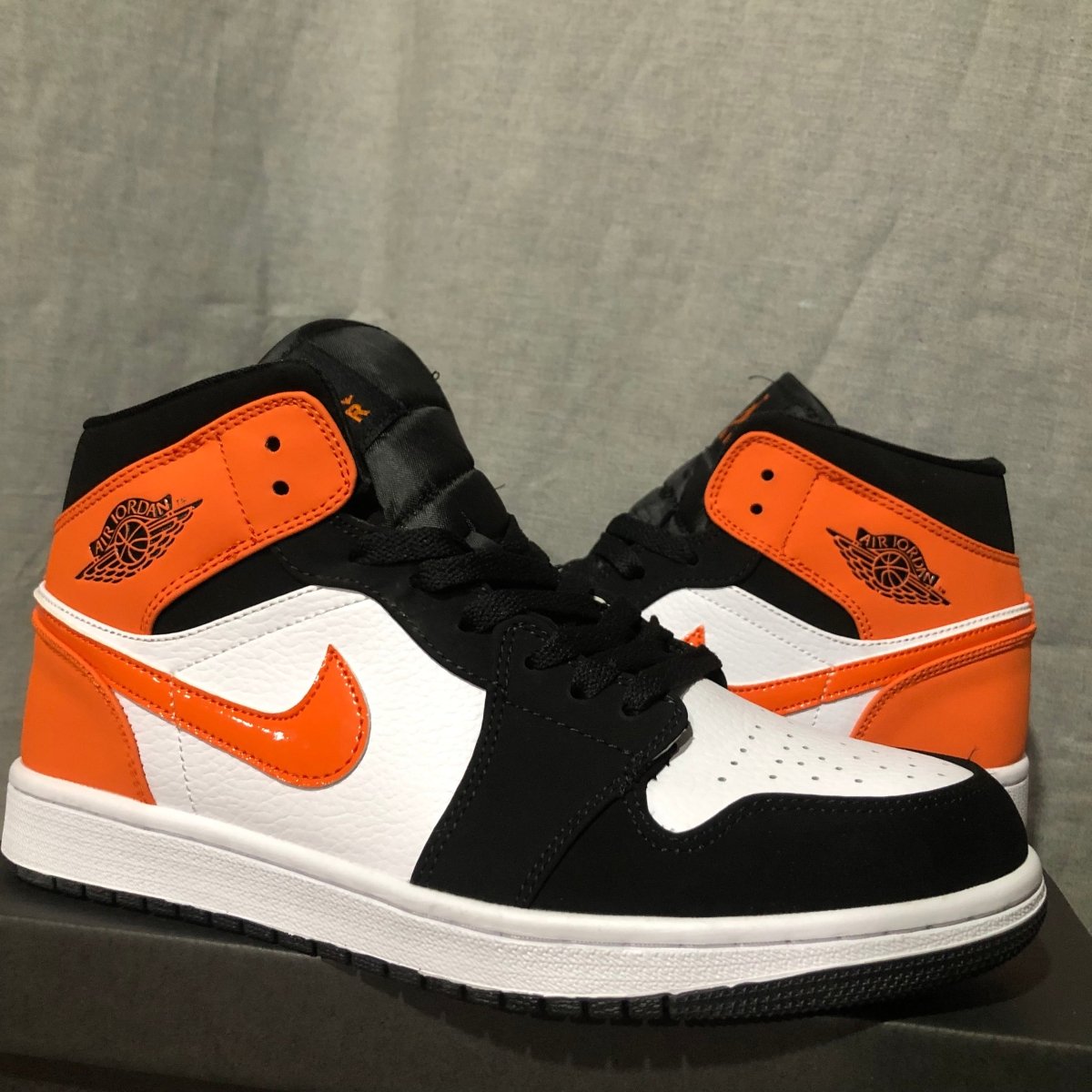JORDAN 1 Mid - Shattered Backboard Sneakers Unisex Streetwear Limited Edition
