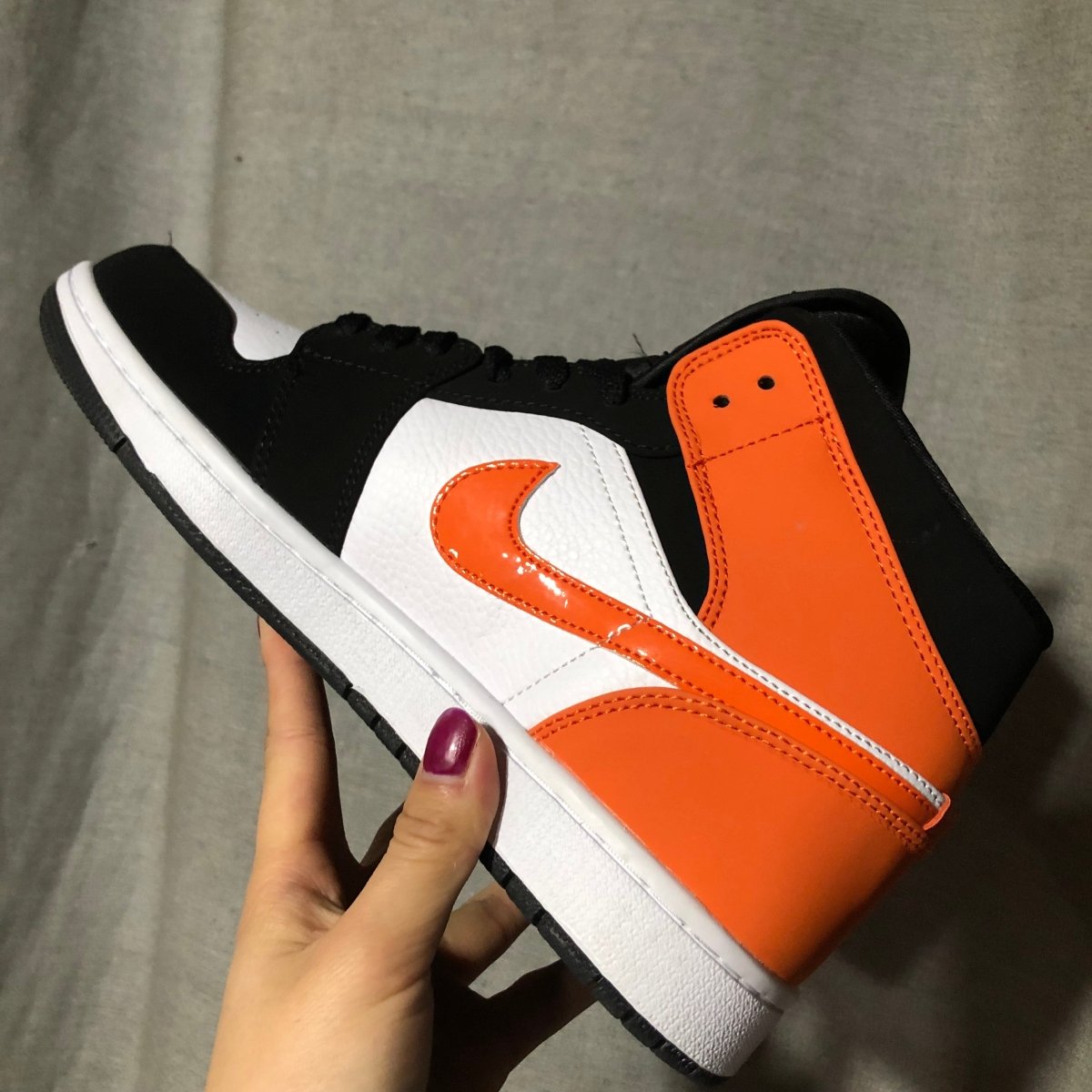 JORDAN 1 Mid - Shattered Backboard Sneakers Unisex Streetwear Limited Edition