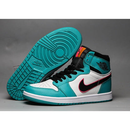 JORDAN 1 Mid - South Beach Sneakers - Black Unisex Streetwear Limited Edition