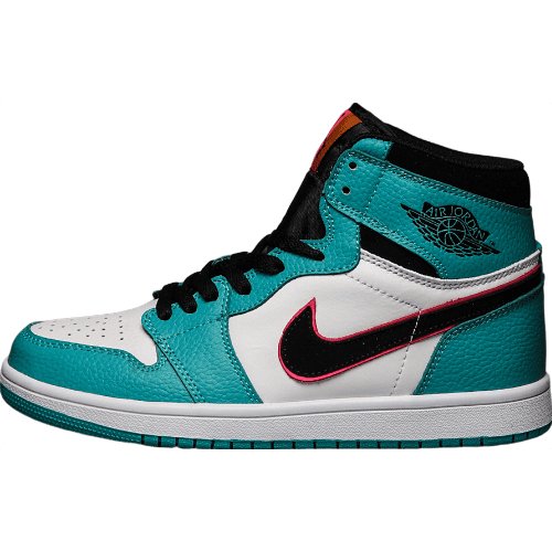 JORDAN 1 Mid - South Beach Sneakers - Black Unisex Streetwear Limited Edition