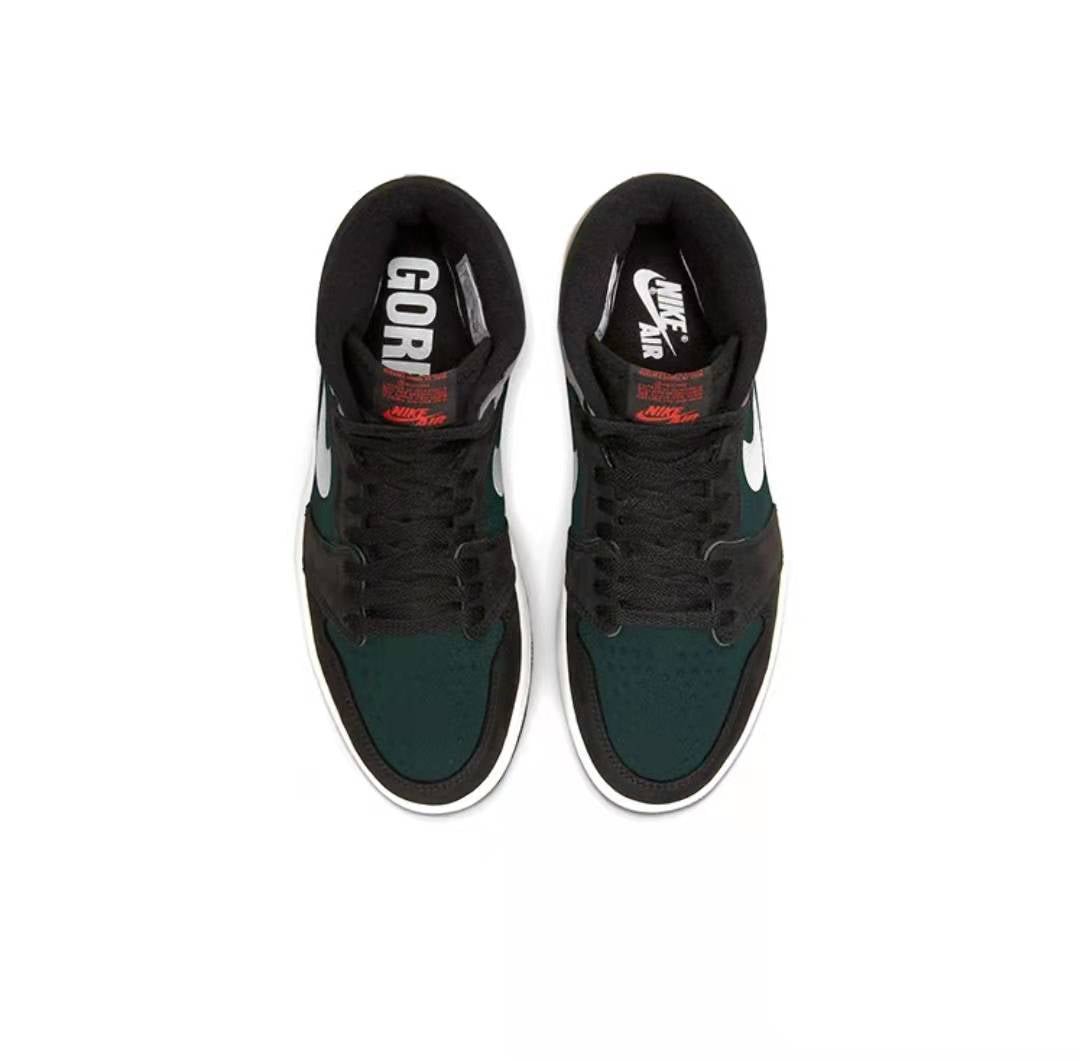 JORDAN 1 Retro High Element - Gore-te - Particle Grey - Black Unisex Streetwear Limited Edition
