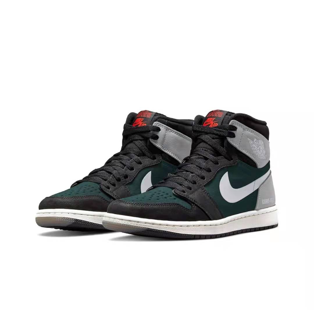 JORDAN 1 Retro High Element - Gore-te - Particle Grey - Black Unisex Streetwear Limited Edition