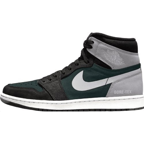 JORDAN 1 Retro High Element - Gore-te - Particle Grey - Black Unisex Streetwear Limited Edition