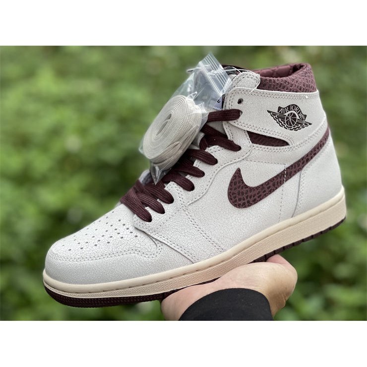 JORDAN 1 Retro High Og - A Ma Maniere - Black Unisex Streetwear Limited Edition