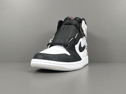 JORDAN 1 Retro High Og - Bleached Coral - Black Unisex Streetwear Limited Edition