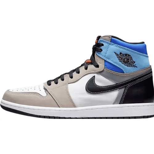 JORDAN 1 Retro High Og - Prototype - Black Unisex Streetwear Limited Edition