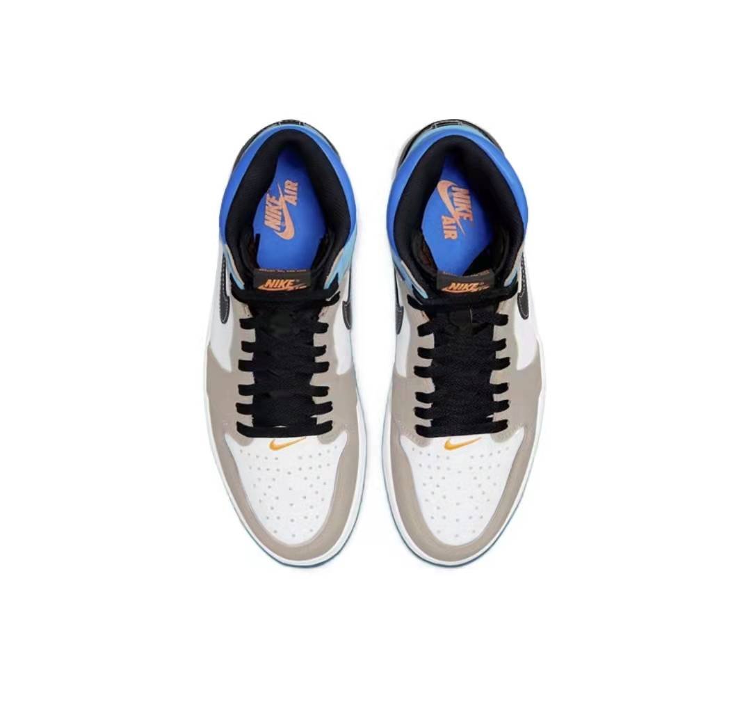 JORDAN 1 Retro High Og - Prototype - Black Unisex Streetwear Limited Edition
