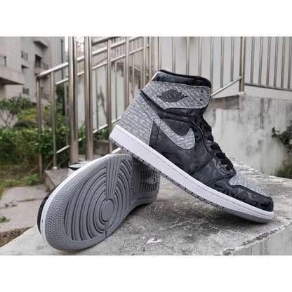 JORDAN 1 Retro High Og - Rebellionaire - Black Unisex Streetwear Limited Edition