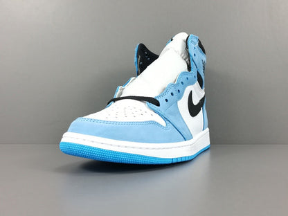 JORDAN 1 Retro High Og - University Jogger Pants - Blue Unisex Streetwear Limited Edition - Introducing the Jordan 1 High University Blue - a legendary sneaker that combines timeless style
