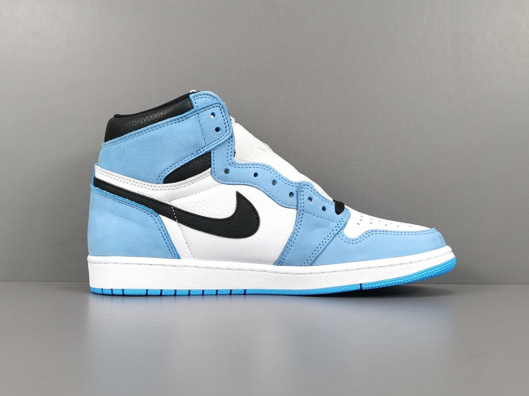 JORDAN 1 Retro High Og - University Jogger Pants - Blue Unisex Streetwear Limited Edition - Introducing the Jordan 1 High University Blue - a legendary sneaker that combines timeless style