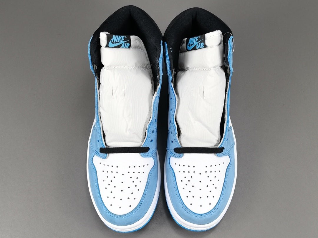 JORDAN 1 Retro High Og - University Jogger Pants - Blue Unisex Streetwear Limited Edition - Introducing the Jordan 1 High University Blue - a legendary sneaker that combines timeless style