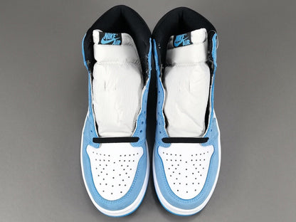 JORDAN 1 Retro High Og - University Jogger Pants - Blue Unisex Streetwear Limited Edition - Introducing the Jordan 1 High University Blue - a legendary sneaker that combines timeless style