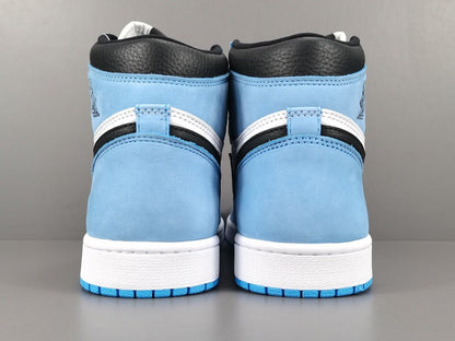 JORDAN 1 Retro High Og - University Jogger Pants - Blue Unisex Streetwear Limited Edition - Introducing the Jordan 1 High University Blue - a legendary sneaker that combines timeless style