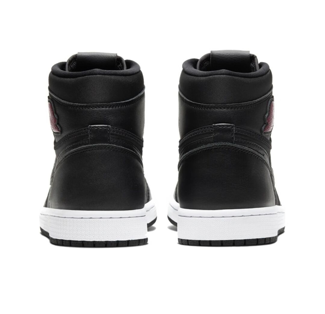 JORDAN 1 Retro High - Satin Gym Red - Black Unisex Streetwear Limited Edition