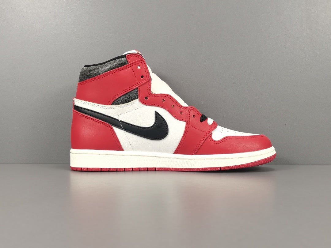 JORDAN 1 Retro High - Chicago Lost & Found Sneakers - White Unisex Streetwear Limited Edition