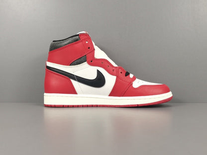 JORDAN 1 Retro High - Chicago Lost & Found Sneakers - White Unisex Streetwear Limited Edition
