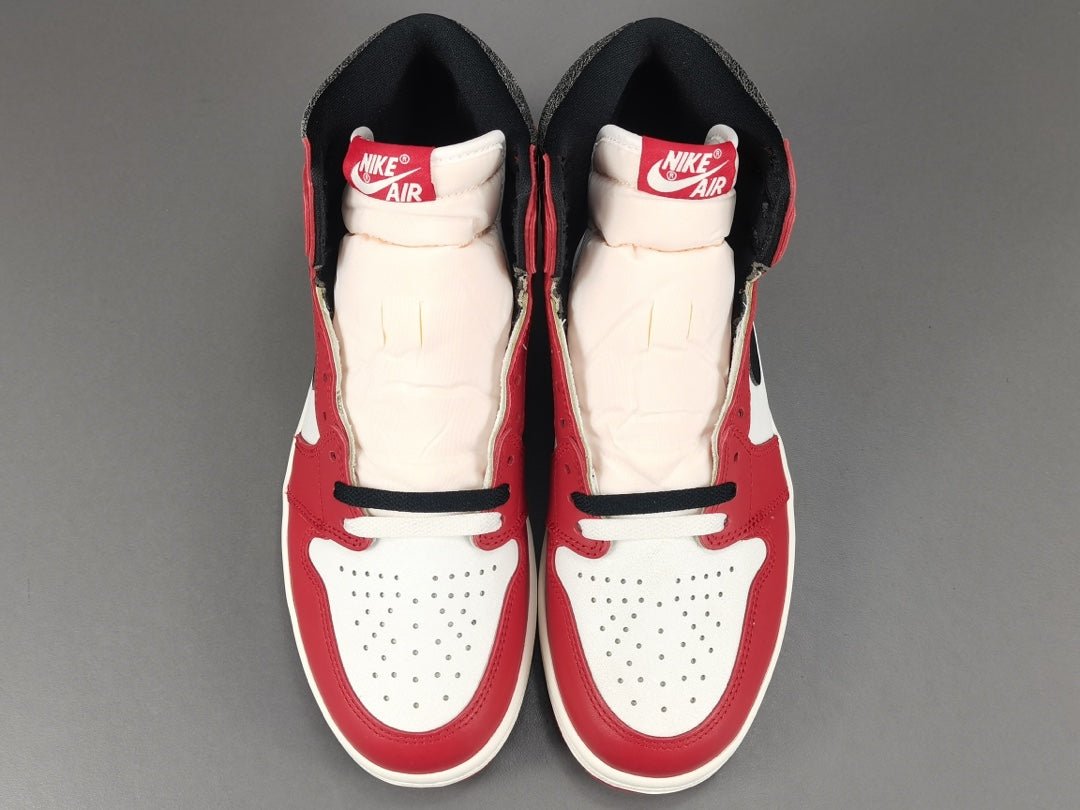 JORDAN 1 Retro High - Chicago Lost & Found Sneakers - White Unisex Streetwear Limited Edition