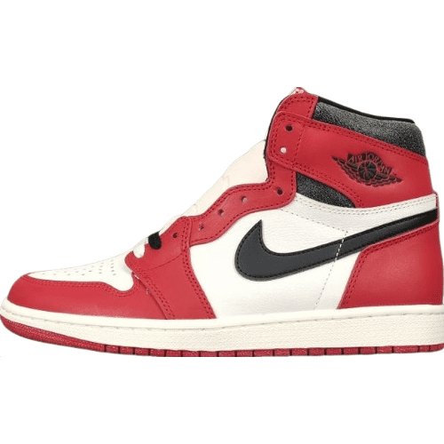 JORDAN 1 Retro High - Chicago Lost & Found Sneakers - White Unisex Streetwear Limited Edition