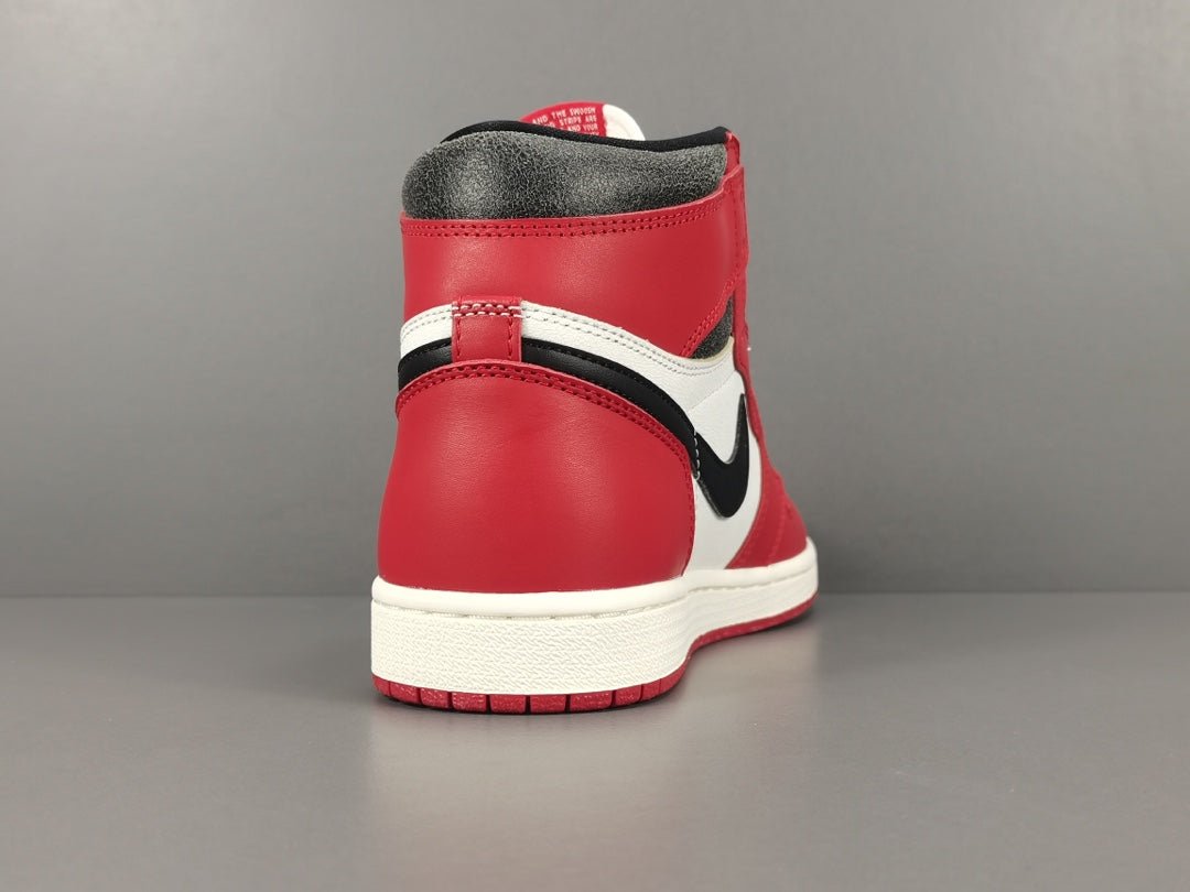 JORDAN 1 Retro High - Chicago Lost & Found Sneakers - White Unisex Streetwear Limited Edition