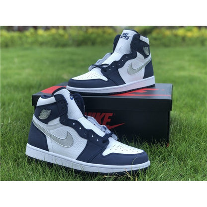 JORDAN 1 Retro High - Cojp Midnight Sneakers - Navy Unisex Streetwear Limited Edition