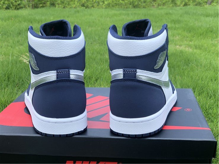 JORDAN 1 Retro High - Cojp Midnight Sneakers - Navy Unisex Streetwear Limited Edition