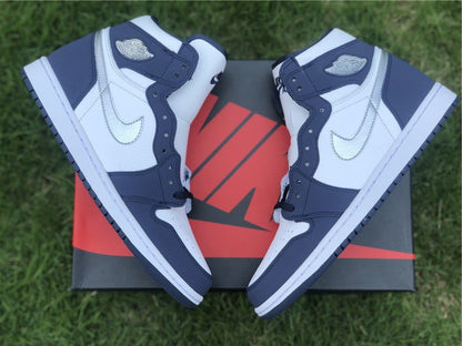 JORDAN 1 Retro High - Cojp Midnight Sneakers - Navy Unisex Streetwear Limited Edition