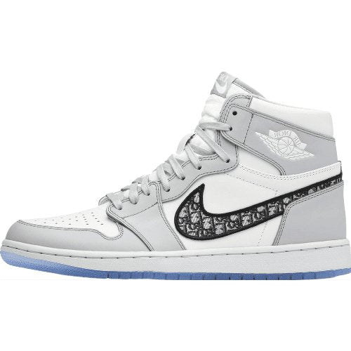 JORDAN 1 Retro High - Dior Sneakers - Black Unisex Streetwear Limited Edition