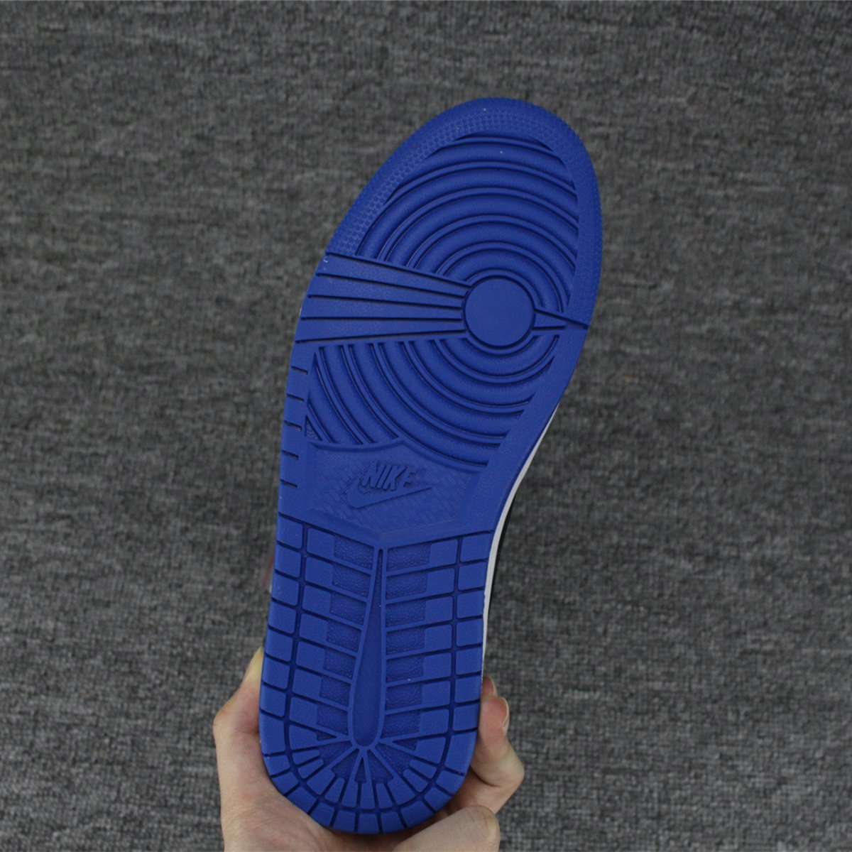 JORDAN 1 Retro High - Game Royal Sneakers - Black Unisex Streetwear Limited Edition