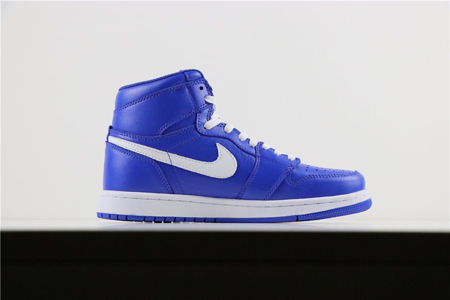 JORDAN 1 Retro High - Hyper Royal Sneakers - Black Unisex Streetwear Limited Edition
